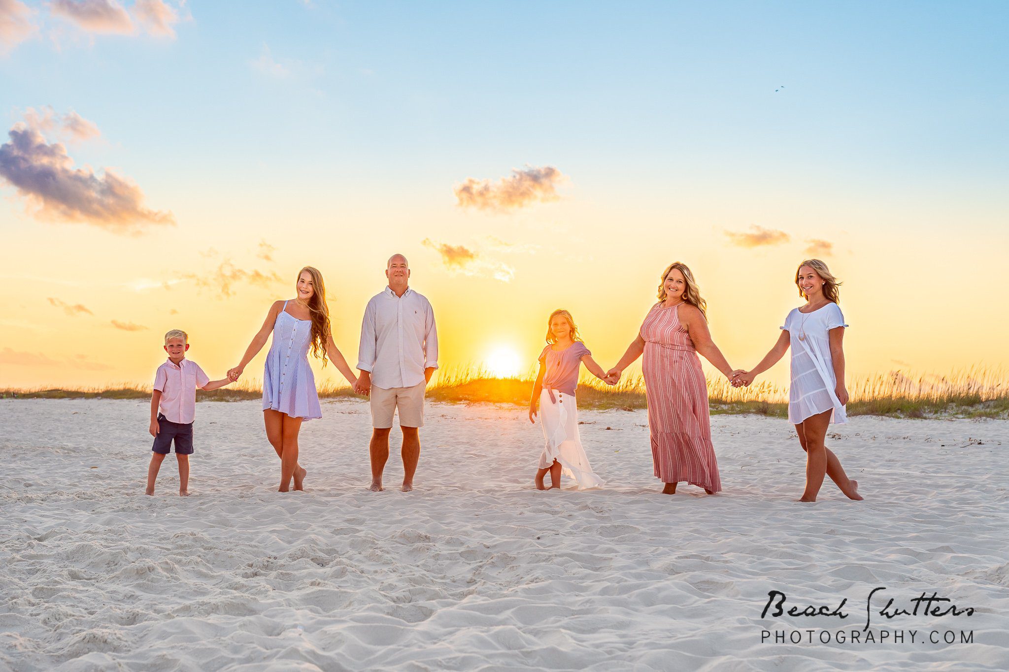 blended family photos in Orange Beach