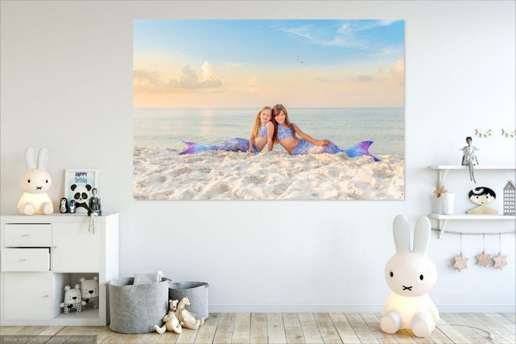 Photo of a kids room with wall art Photographer Orange Beach and Gulf Shores