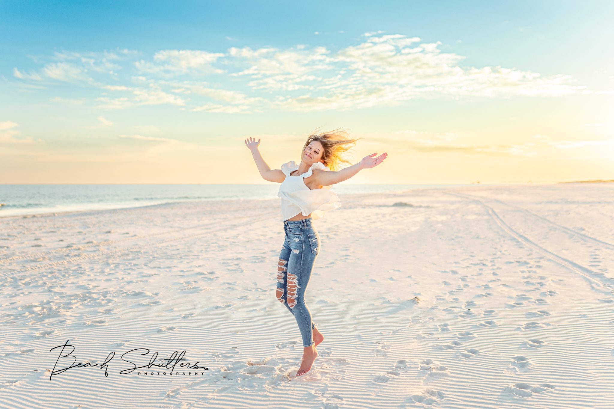 pretty beach portraits in Gulf Shores
