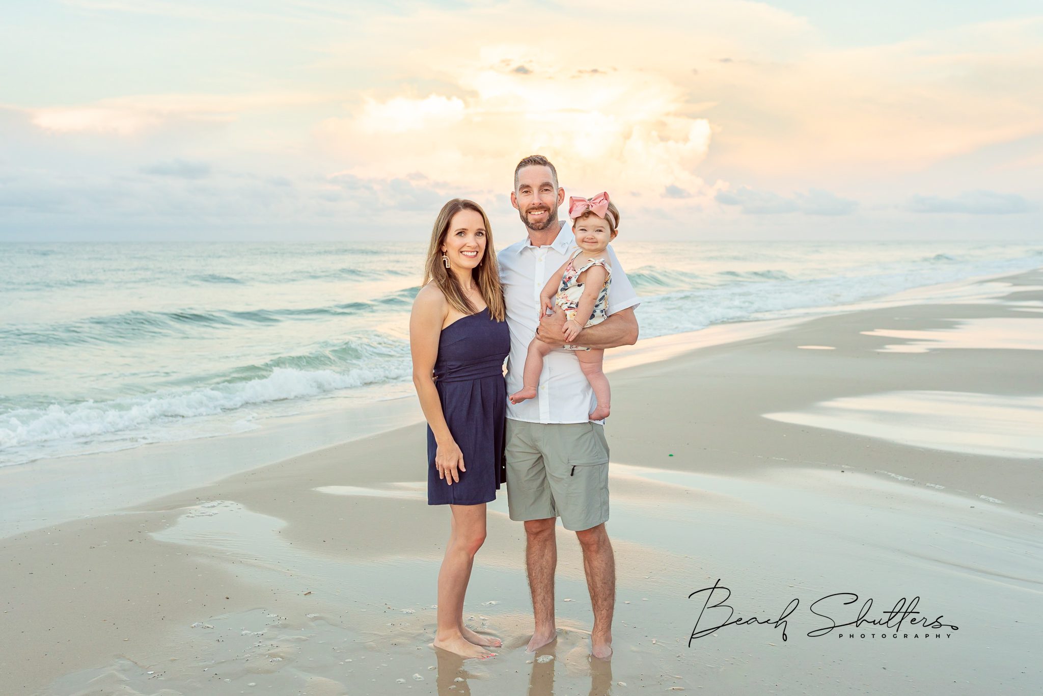 Great Family Beach Portraits by Beach Shutters
