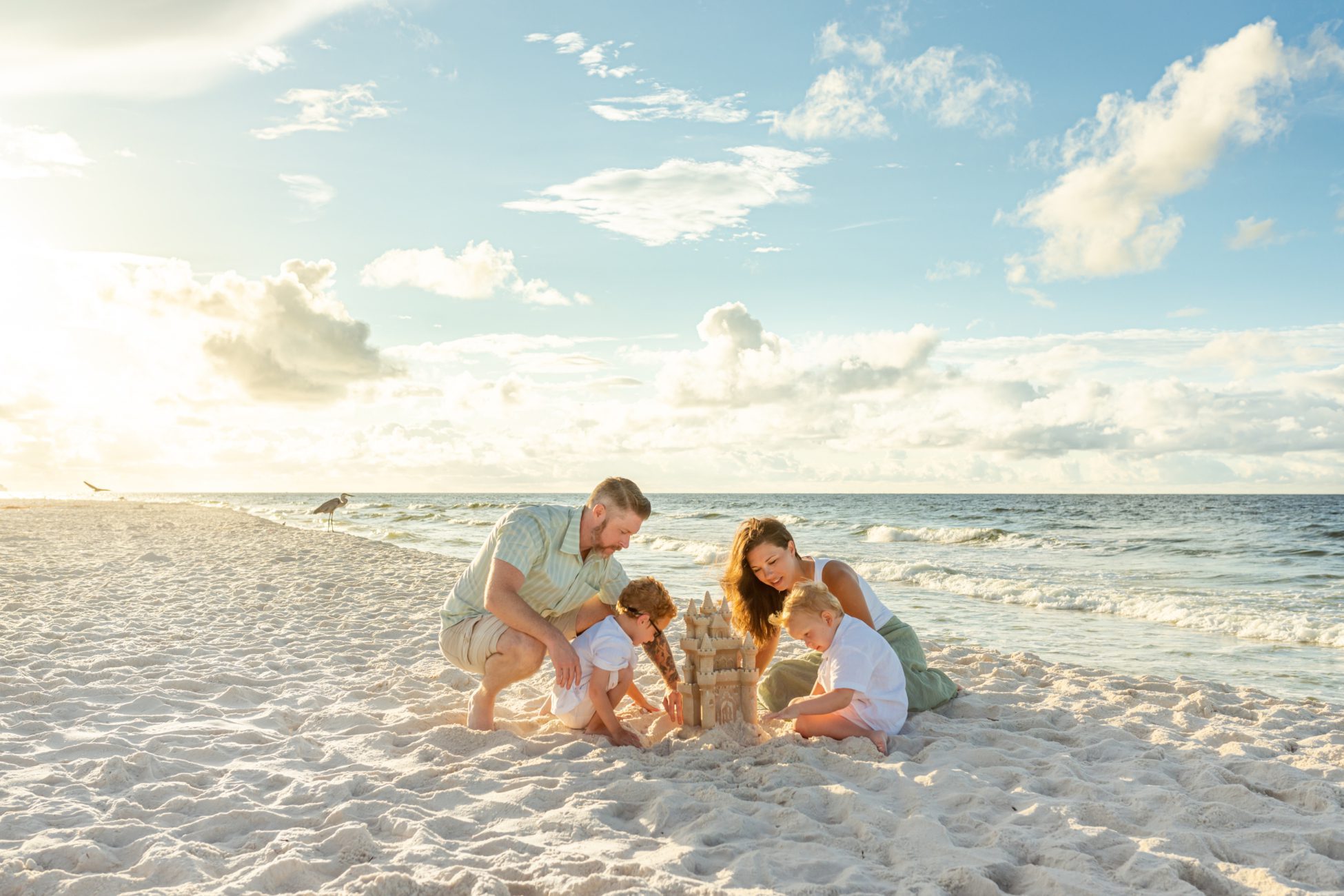 Sandcastles in Orange Beach. 
