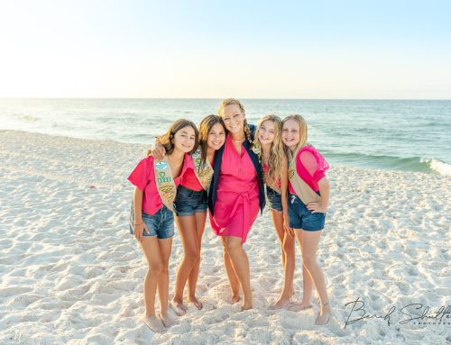 Girl Scouts at the Beach